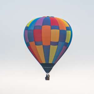 G-CMYX hot air balloon, a Cameron SPORT-80, seen at Arrow, Warwickshire, United Kingdom on 31 May 2025. Photograph by Dave