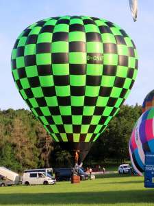 G-CNAT hot air balloon, a Kubicek Factory S.R.O. BB26Z, added to the archive 7 September 2026. Photograph by G Bann