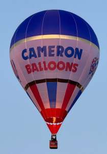 G-CNBB hot air balloon, added to the archive 27 August 2026. Photograph by Colin Wright
