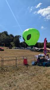 G-CNDA hot air balloon, a Kubicek Factory S.R.O. BB22E, added to the archive 2 October 2026. Photograph by DolperShay