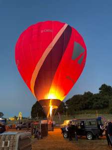 G-CNDB hot air balloon, a Cameron Z-120, added to the archive 13 September 2026. Photograph by Cera168_