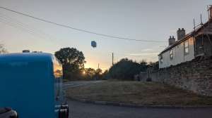 G-CNDJ hot air balloon, a Cameron Graz BOX-110, added to the archive 2 October 2026. Photograph by DolperShay