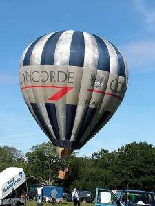 G-CONC hot air balloon, a Cameron N-90, added to the archive 7 September 2026. Photograph by G Bann
