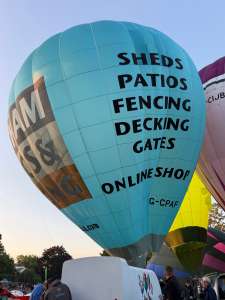 G-CPAF hot air balloon, a Diamond S-90, added to the archive 15 September 2026. Photograph by jack101