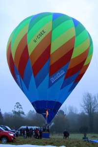 G-CSEE hot air balloon, a Balony Kubicek SPOL. S R.O. BB20ED. Photograph by G Bann