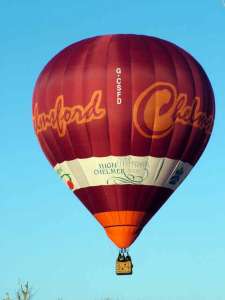 G-CSFD hot air balloon, an Ultramagic M-90. Photograph by G Bann