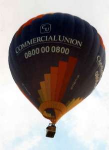 G-CUCU hot air balloon, a Cameron Balloons Colt 180A. Photograph by Paul Coman