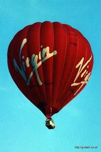 G-CVBF hot air balloon, added to the archive 27 August 2026. Photograph by Mike Clarke