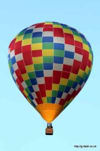 G-CZAG hot air balloon, a SKY 90-24. Photograph by G Bann