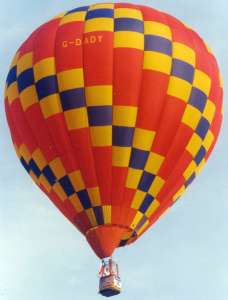 G-DADY hot air balloon, added to the archive 27 August 2026. Photograph by Hot Air Balloon Database