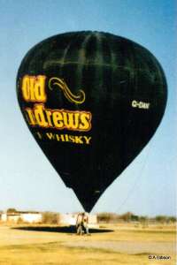 G-DANG hot air balloon, added to the archive 27 August 2026. Photograph by A Gibson