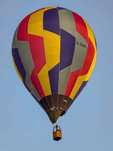 G-DANJ hot air balloon, a Cameron TR-65