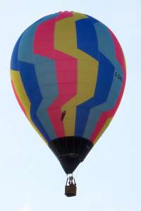 G-DANJ hot air balloon, a Cameron TR-65, added to the archive 7 September 2026. Photograph by G Bann