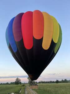G-DBIT hot air balloon, a Cameron A-210. Photograph by brad-ox