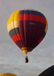 G-DKBA hot air balloon, added to the archive 27 August 2026. Photograph by Paul Coman
