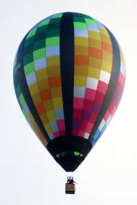 G-DRHK hot air balloon, a Balony Kubicek SPOL. S R.O. BB22XR. Photograph by G Bann