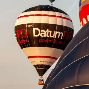 G-DRPO hot air balloon, a Cameron Z-105
