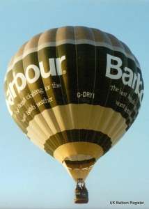 G-DRYI hot air balloon, added to the archive 27 August 2026. Photograph by G Duke