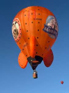 G-EDAM hot air balloon, an Ultramagic M-77C, added to the archive 15 September 2026. Photograph by markneal