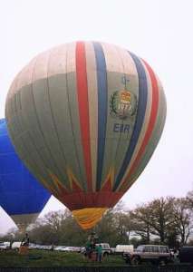 G-EIIR hot air balloon, added to the archive 27 August 2026. Photograph by Andrew Garrett