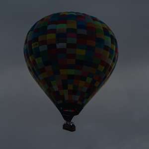 G-ELMR hot air balloon, a Balony Kubicek SPOL. S R.O. BB85Z, seen at Leigh Woods, North Somerset, United Kingdom on 9 August 2026. Photograph by Dave