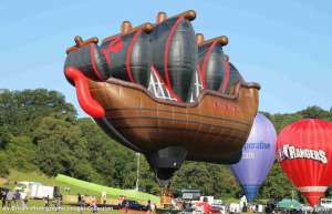 Pirate Ship hot air balloon G-ENMY, a Balony Kubicek SPOL. S R.O. BB-S/SHIP