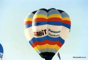 G-ENNY hot air balloon, added to the archive 27 August 2026. Photograph by G Duke