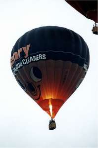G-ENRY hot air balloon, a Cameron N-105, added to the archive 7 September 2026. Photograph by Balloon Spotters Archive