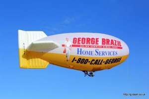 G-EOGE hot air balloon, a GEFA-FLUG AS 105 GD. Photograph by Balloon Spotters Archive