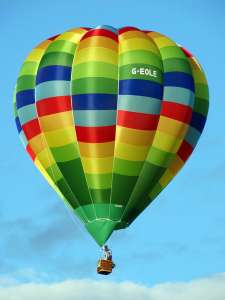G-EOLE hot air balloon, a Cameron O-84. Photograph by Kevin Boon