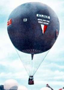 G-FAAI hot air balloon, a Short Brothers Spherical Free Balloon, added to the archive 7 September 2026. Photograph by Balloon Spotters Archive