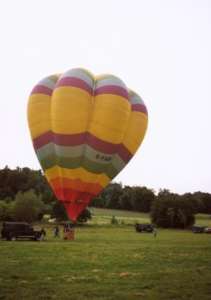 G-FABB hot air balloon, added to the archive 27 August 2026. Photograph by Andrew Garrett