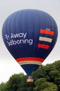 G-FABX hot air balloon, an Ultramagic N-210, added to the archive 7 September 2026. Photograph by G Bann