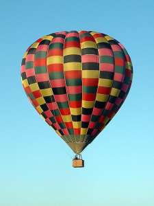 G-FLTG hot air balloon, a Cameron A-140. Photograph by Balloon Spotters Archive