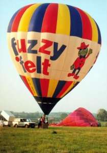 G-FUZY hot air balloon, added to the archive 27 August 2026. Photograph by Andrew Garrett