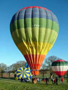G-FVRY hot air balloon, added to the archive 27 August 2026. Photograph by Andrew Garrett