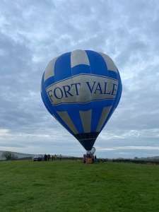 G-FVUK hot air balloon, a Cameron SPORT-90, added to the archive 14 September 2026. Photograph by Cera168_