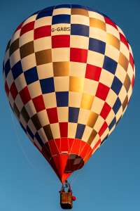 G-GABS hot air balloon, a Cameron TR-70