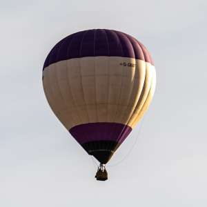 G-GBBT hot air balloon, an Ultramagic M-90, seen at Arrow, Warwickshire, United Kingdom on 30 May 2026. Photograph by Dave