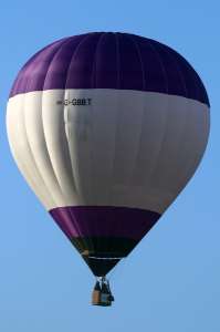 G-GBBT hot air balloon, an Ultramagic M-90, added to the archive 7 September 2026. Photograph by G Bann