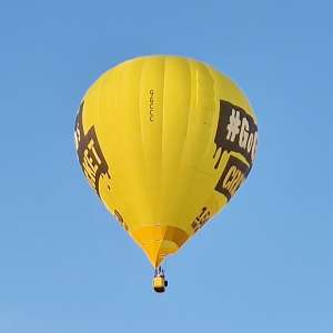 G-GCCC hot air balloon, a Cameron Z-105