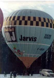 G-GEES hot air balloon, added to the archive 27 August 2026. Photograph by Bill Teasdale