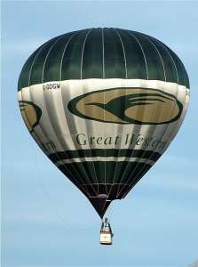 G-GOGW hot air balloon, a Cameron N-90, added to the archive 7 September 2026. Photograph by Balloon Spotters Archive