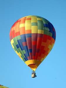 G-GPEG hot air balloon, a Cameron Balloons SKY 90-24. Photograph by Balloon Spotters Archive