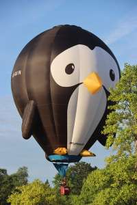 G-GUIN hot air balloon, an Ultramagic B-70. Photograph by Bob Garnett