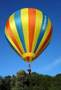 G-HEXE hot air balloon, a Thunder AND Colt Colt 17A, added to the archive 7 September 2026. Photograph by MJ Ballooning