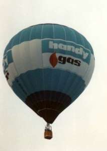 G-HGAS hot air balloon, added to the archive 27 August 2026. Photograph by Andrew Garrett