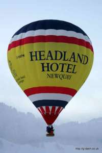 G-HHPM hot air balloon, a Cameron Z-105. Photograph by Balloon Spotters Archive