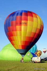 G-HOPA hot air balloon, a Lindstrand Balloons LBL 35A Cloudhopper. Photograph by Kevin Boon