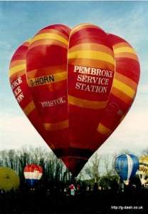 G-HORN hot air balloon, added to the archive 27 August 2026. Photograph by G Duke